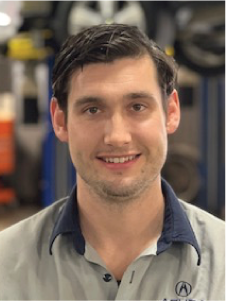 Andrew Galey at Jay Wolfe Acura Service Department