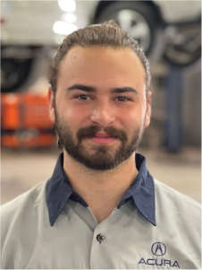 Luke Herzog at Jay Wolfe Acura Service Department