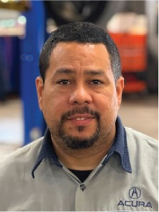 Ray Rosas at Jay Wolfe Acura Service Department