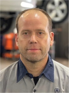 Steve Wolfe at Jay Wolfe Acura Service Department
