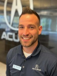 Mathew Wert at Jay Wolfe Acura Service Department